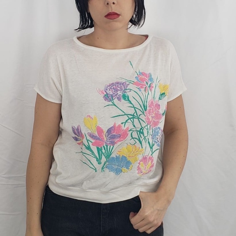 80s Floral Tee